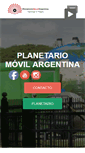 Mobile Screenshot of planetariomovilargentina.com